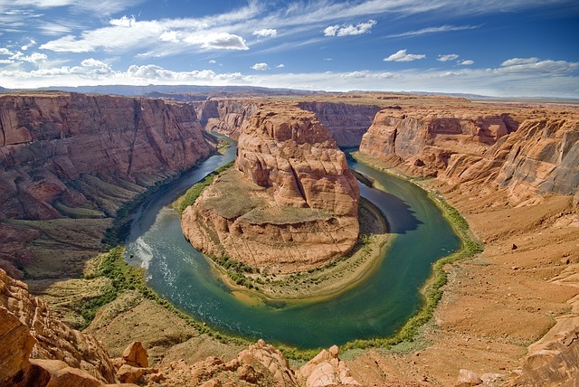 Backpacking in den USA horseshoe bend colorado river arizona