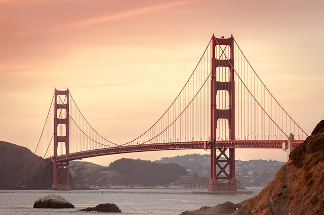 Golden Gate Bridge San Francisco Backpacking USA Kalifornien Reise