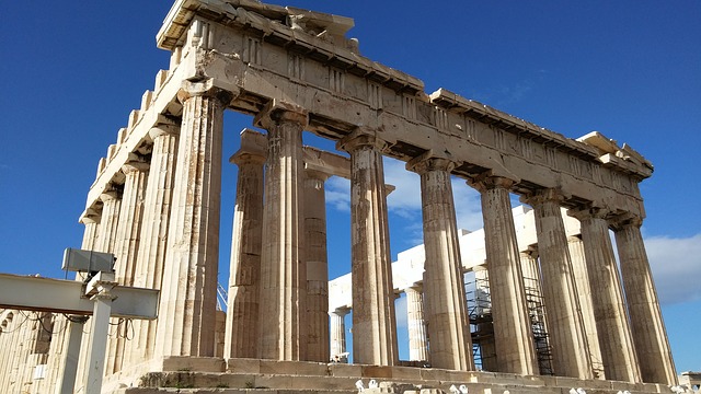 Akropolis in Athen Backpacking Griechenland
