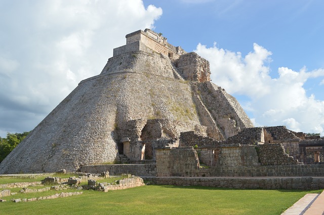 Uxmal Maya Ruine Backpacking in Mexiko