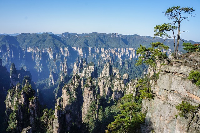 Zhangjiajie Wulingyuan Nationalpark China Backpacking in Nordasien